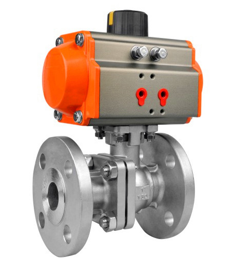 气动高平台球阀